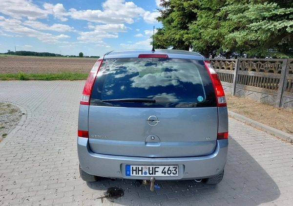Opel Meriva cena 7900 przebieg: 161000, rok produkcji 2004 z Płońsk małe 326